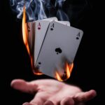 magic playing cards representing someone's magic retirement number using the 4% Rule.