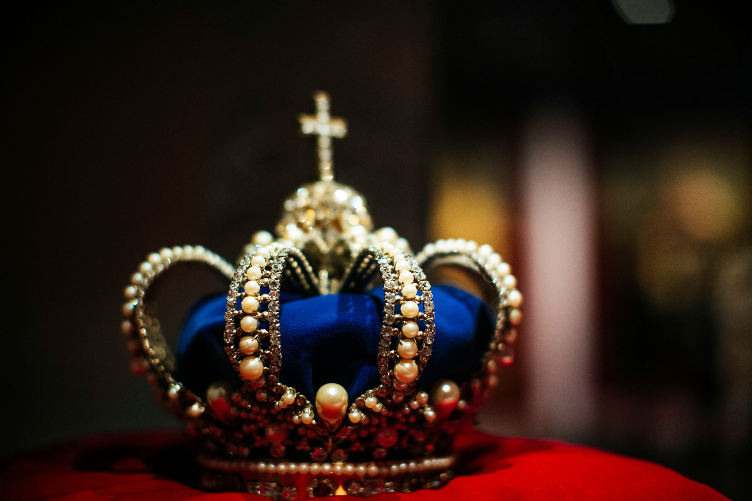 House of Bavarian Histroy - Museum (Haus der Bayerischen Geschichte - Museum). Crown of King Ludwig II. of Bavaria (König Ludwig II. von Bayern) symbolizing that cash flow is king when it comes to real estate investing.