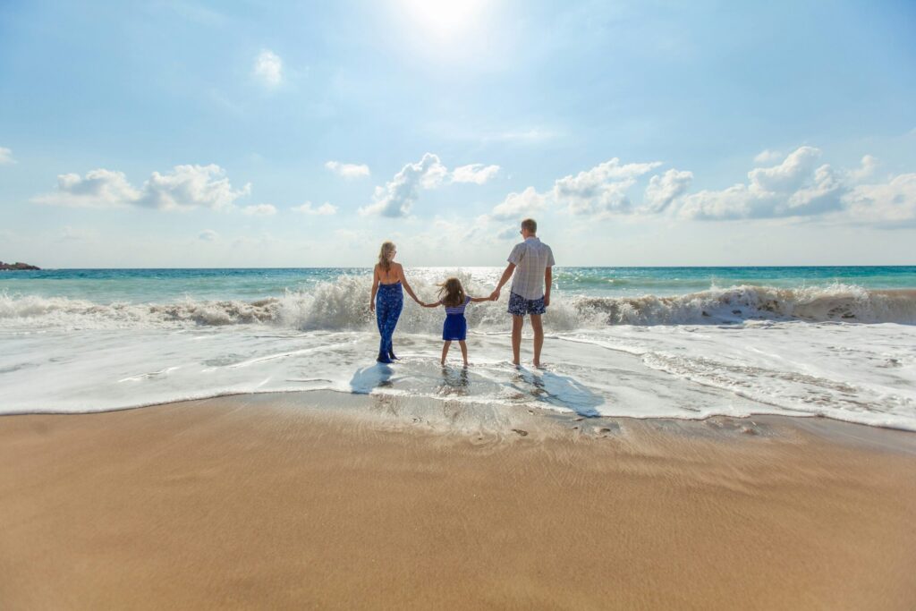 Summer in Paphos representing creating more experiences with family.