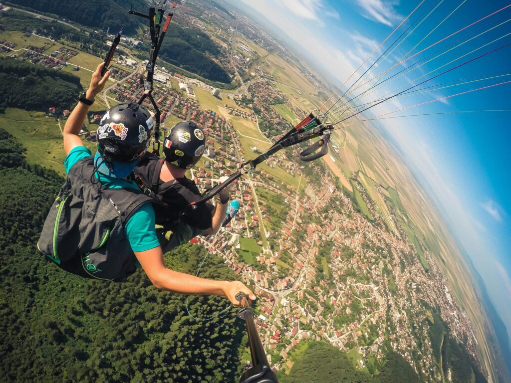 Reach for the sky. Sometimes normal is too boring. invest in both real estate and the stock market for a safe landing with Parachute Money.