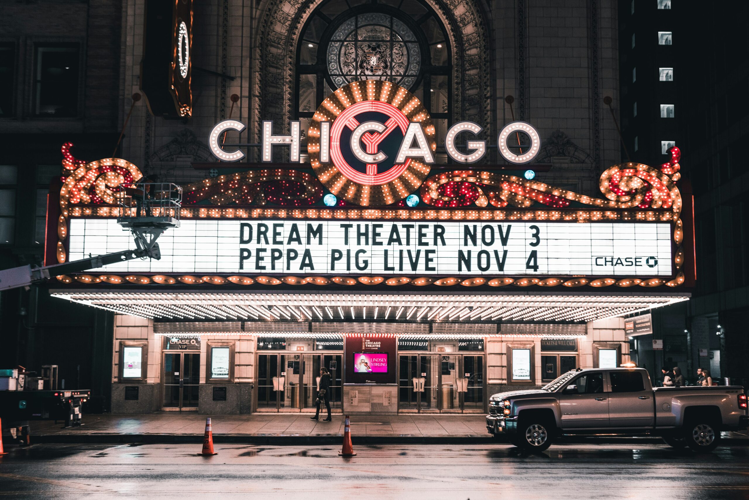 chicago dream theater indicating the town I love to buy real estate in.