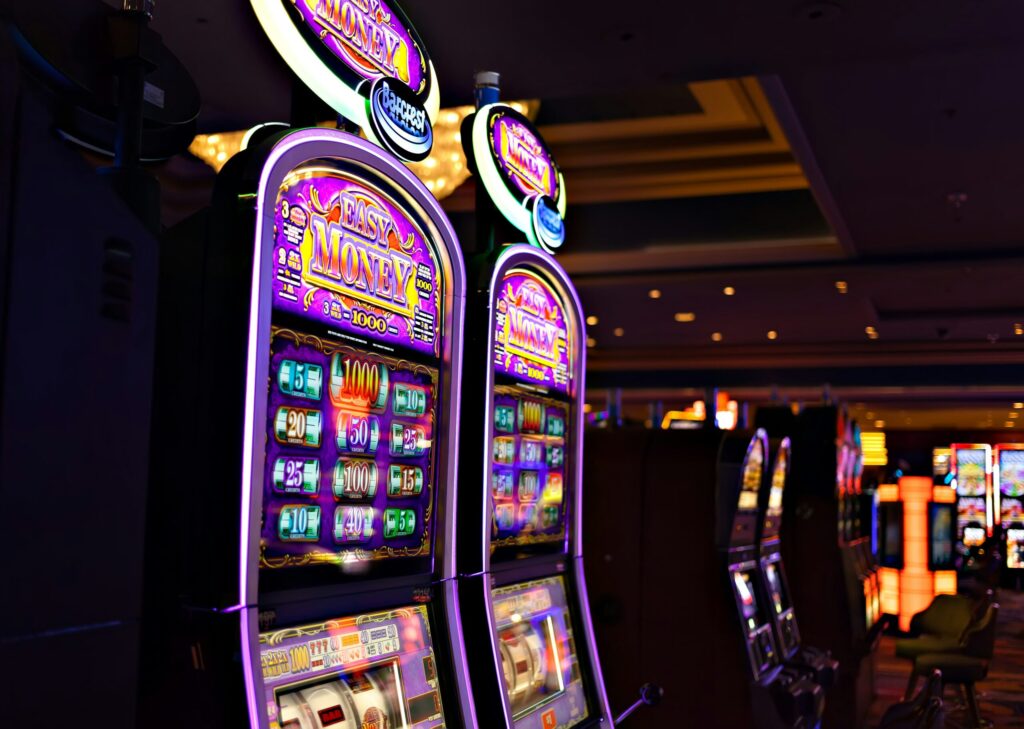 slot machines in a casino on the Las Vegas Strip, Nevada which is not the best way to plan your financial future but is a good way to think about what you would do with a windfall.