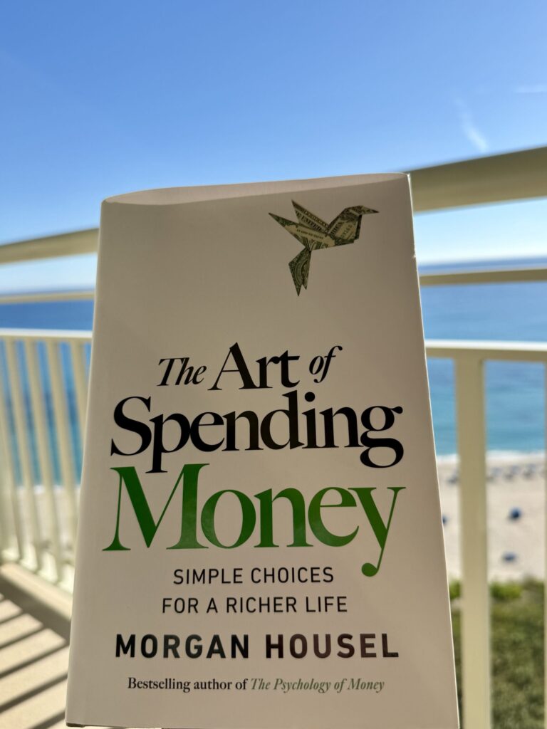 The Art of Spending Money by Morgan Housel is one of the best money mindset books and encourages you to think individually and spend money on what matters the most to you, not anyone else.