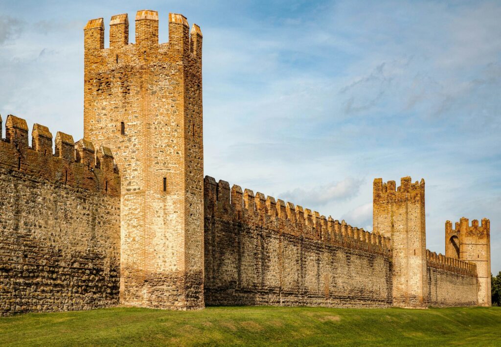 The medieval walls of the village of Montagnana symbolizing how we should think about our money and protecting what we have